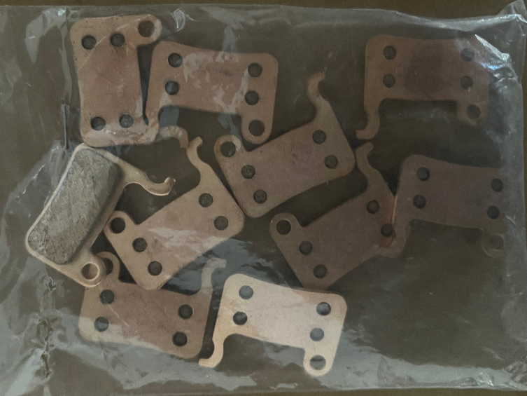 Accessoires pour trottinette électrique GT4, plaquettes de frein