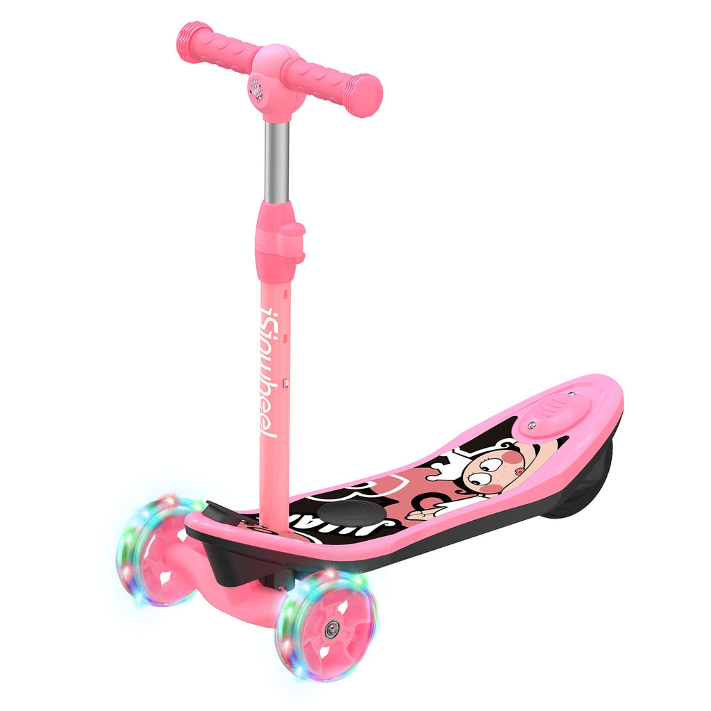 isinwheel® Mini trottinette électrique à 3 roues pour enfants