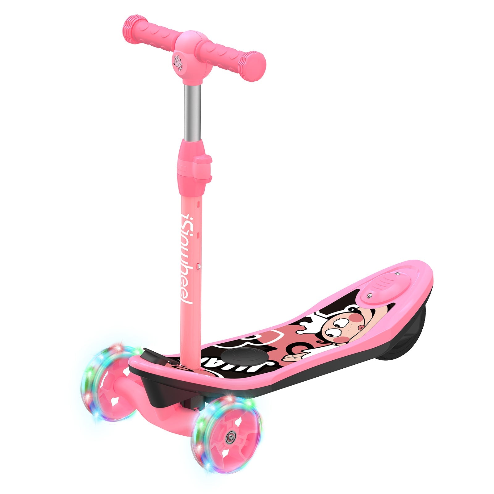 isinwheel® Mini trottinette électrique à 3 roues pour enfants