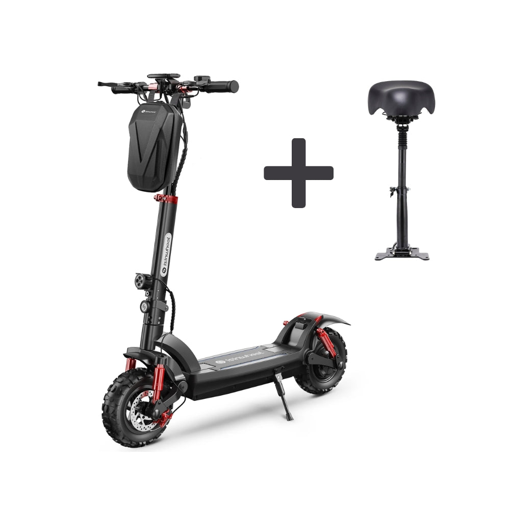 isinwheel® GT2/GT1 Trottinette électrique tout terrain 1200W pour adultes et adolescents