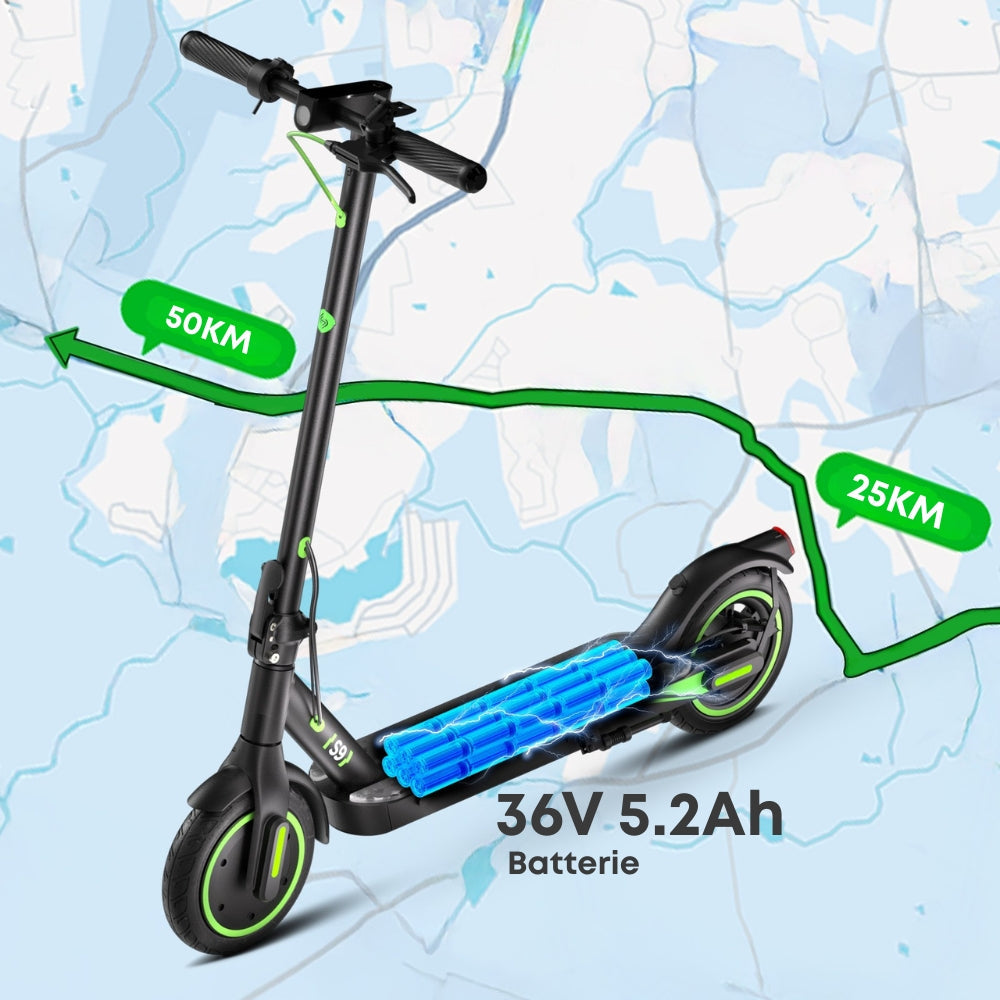 isinwheel® S9 Trottinette électrique 350W