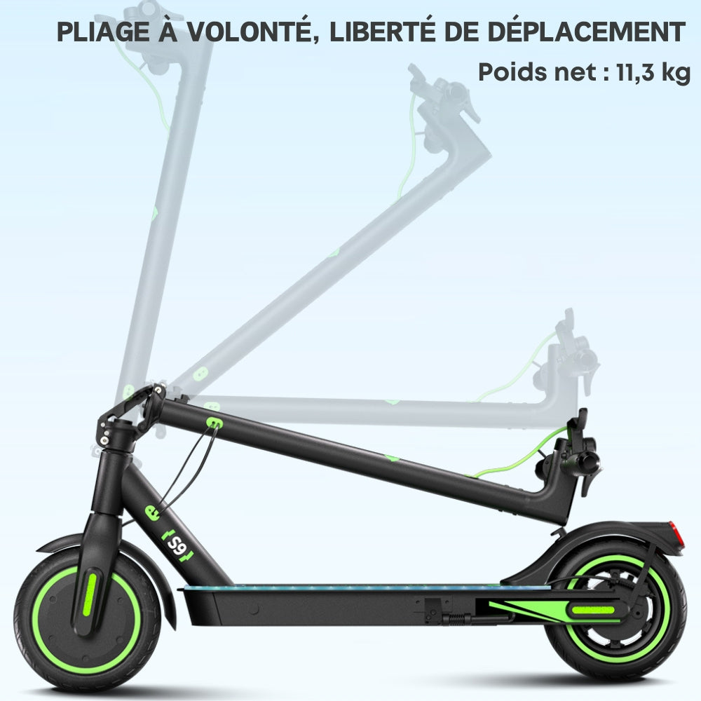 isinwheel® S9 Trottinette électrique 350W
