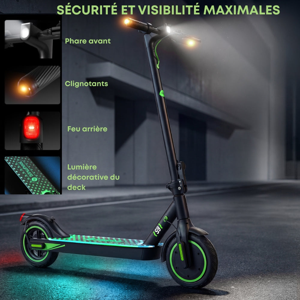 isinwheel® S9 Trottinette électrique 350W