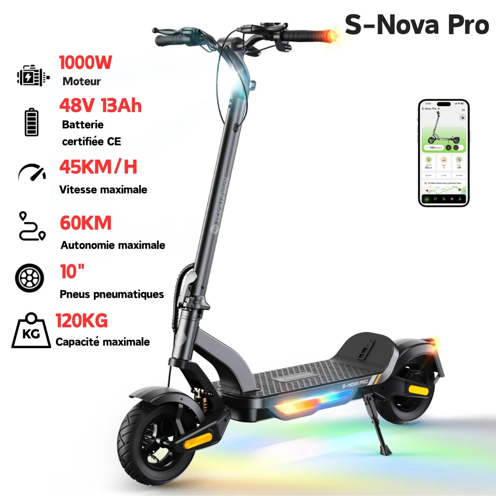 Landturbo Pro Trottinette électrique tout-terrain 1250W