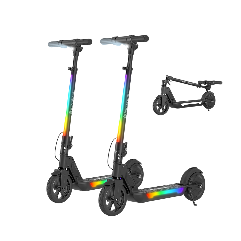isinwheel S7/S4/iK1S Trottinette électrique réglable pour enfants