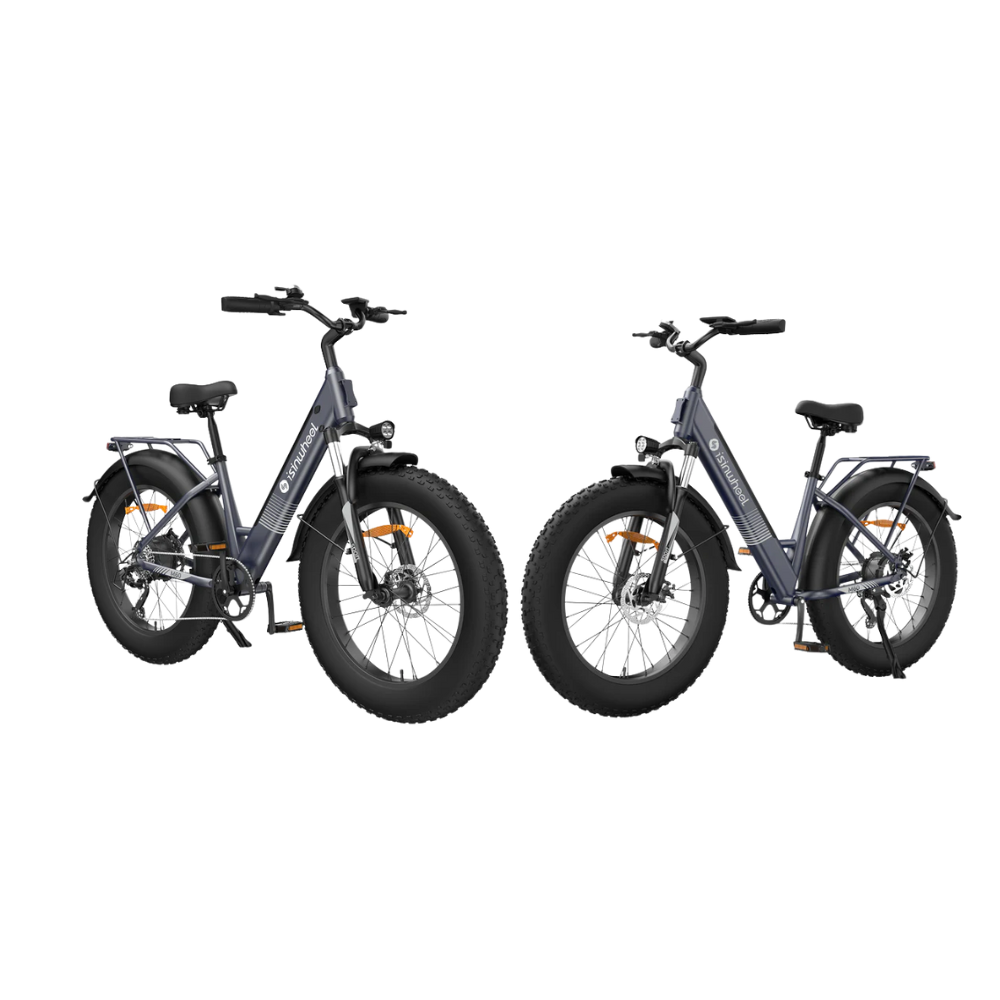 Fat Bike M60 Puissant : Pneus Tout-Terrain, 105km d'Autonomie & Batterie Amovible