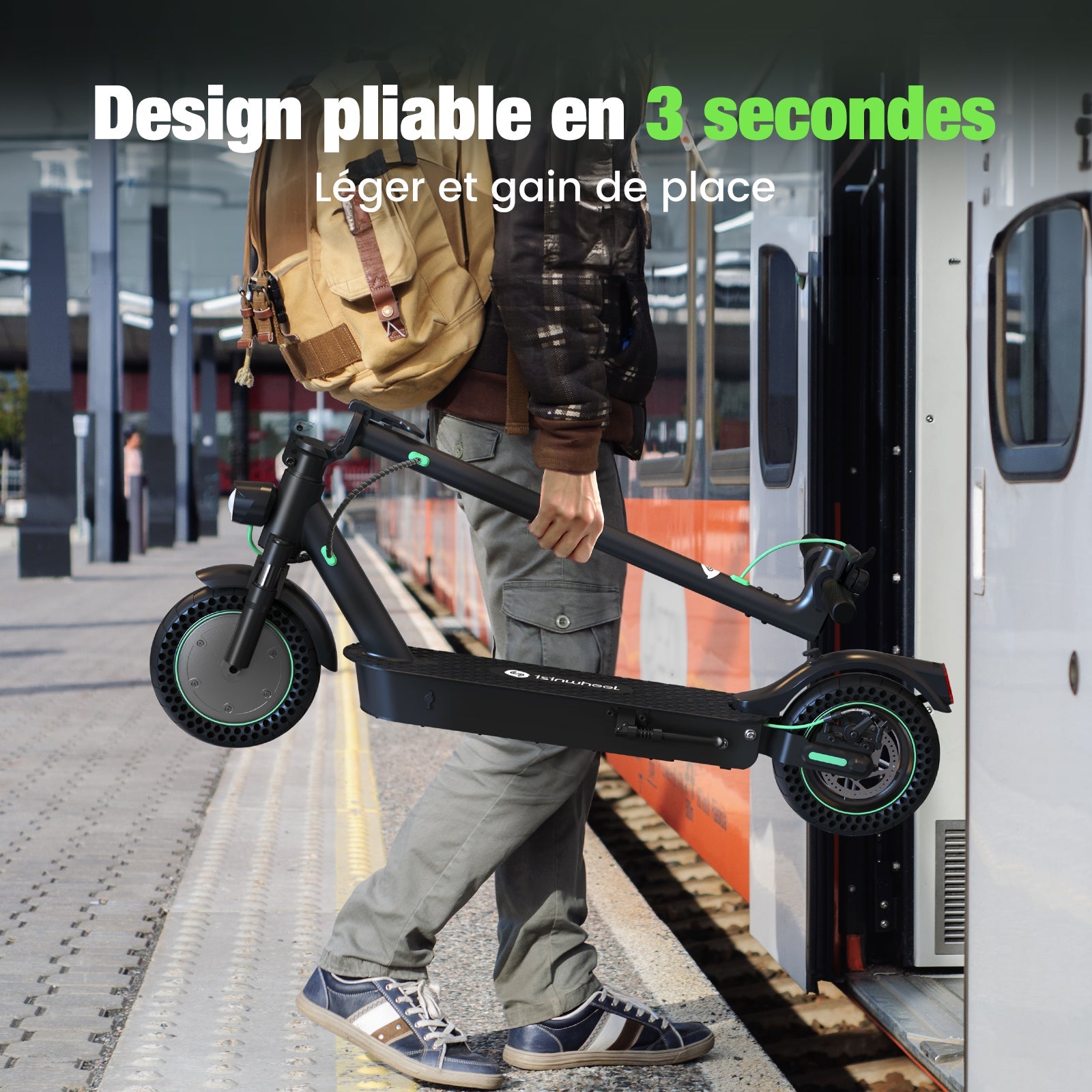 S9MAX  Trottinette électrique légère pour la ville 500W