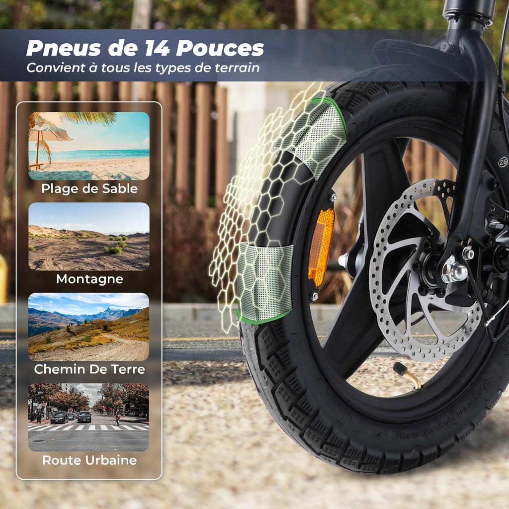 U1 Vélo électrique portable pour les déplacements urbains