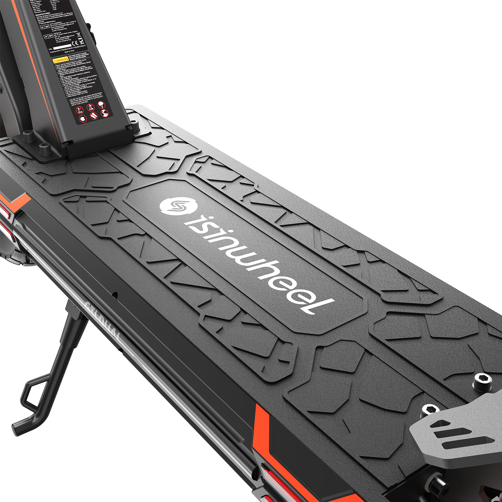 isinwheel GT1 DUAL Trottinette électrique tout-terrain à double moteur 1600W