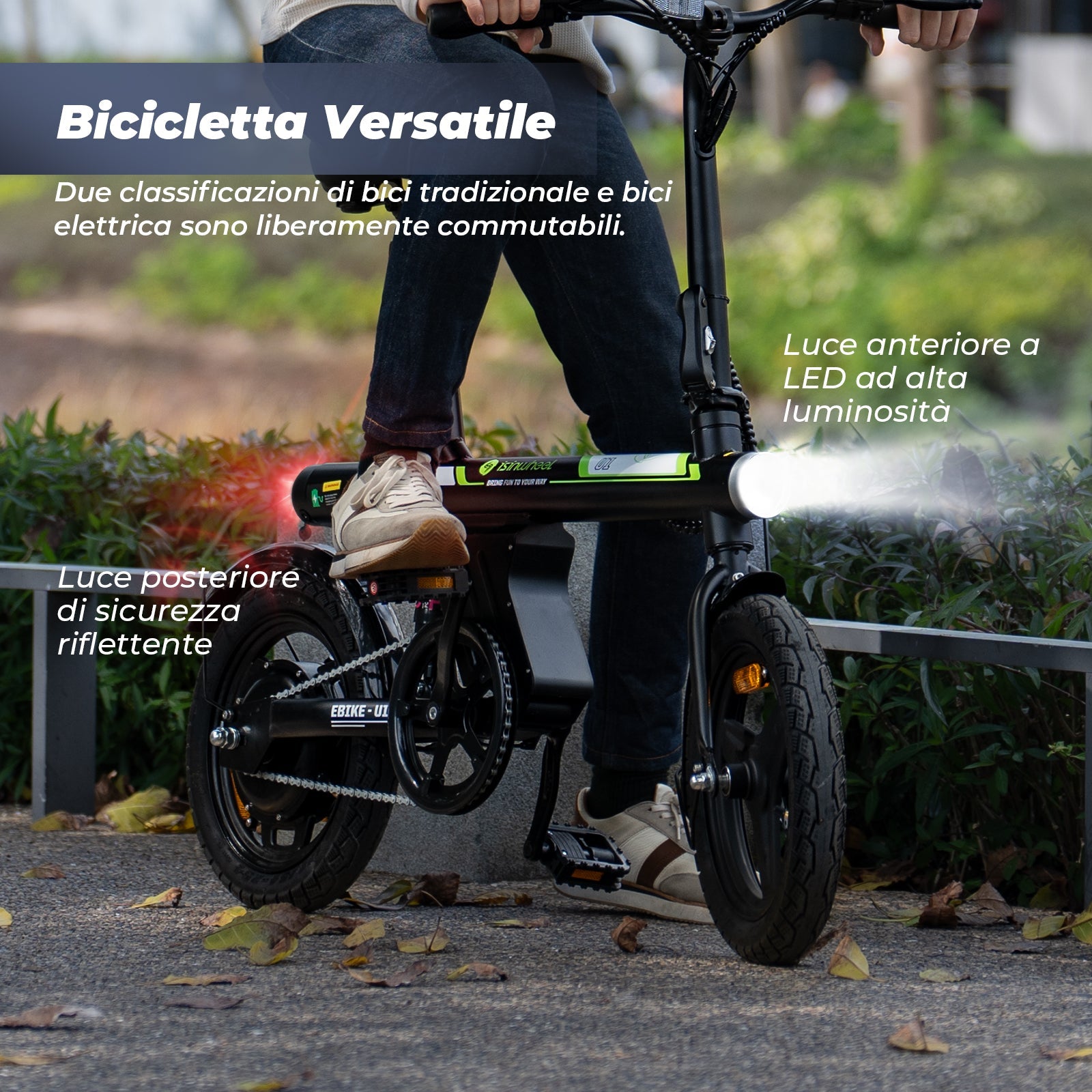 U1 Vélo électrique portable pour les déplacements urbains