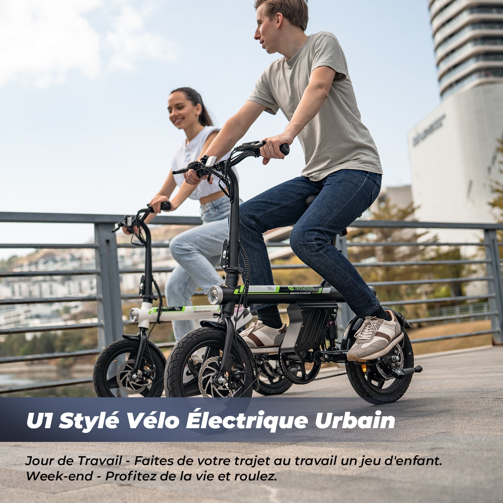 U1 Vélo électrique portable pour les déplacements urbains