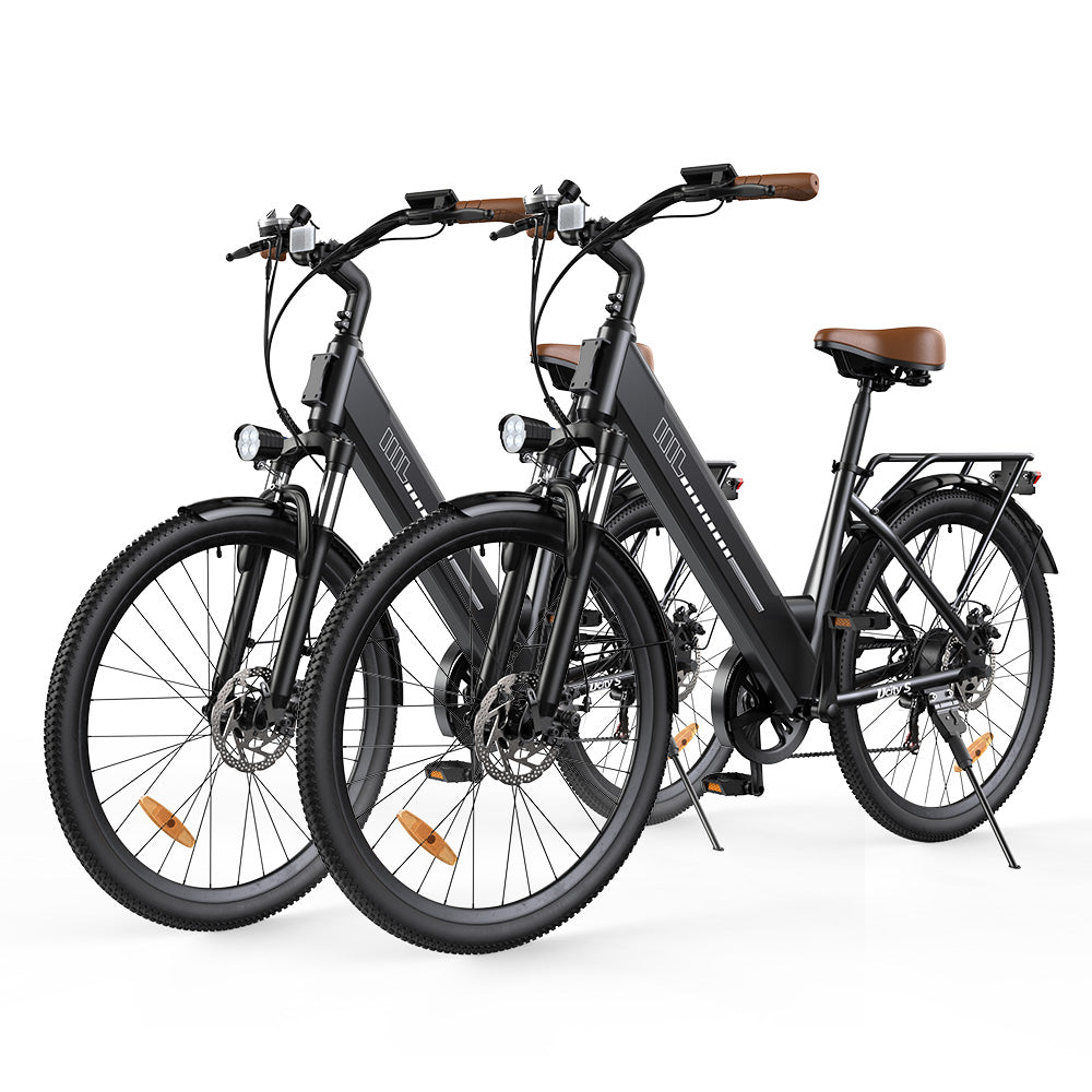 isinwheel UCityS Vélo électrique à cadre bas, batterie amovible, 88 km d’autonomie