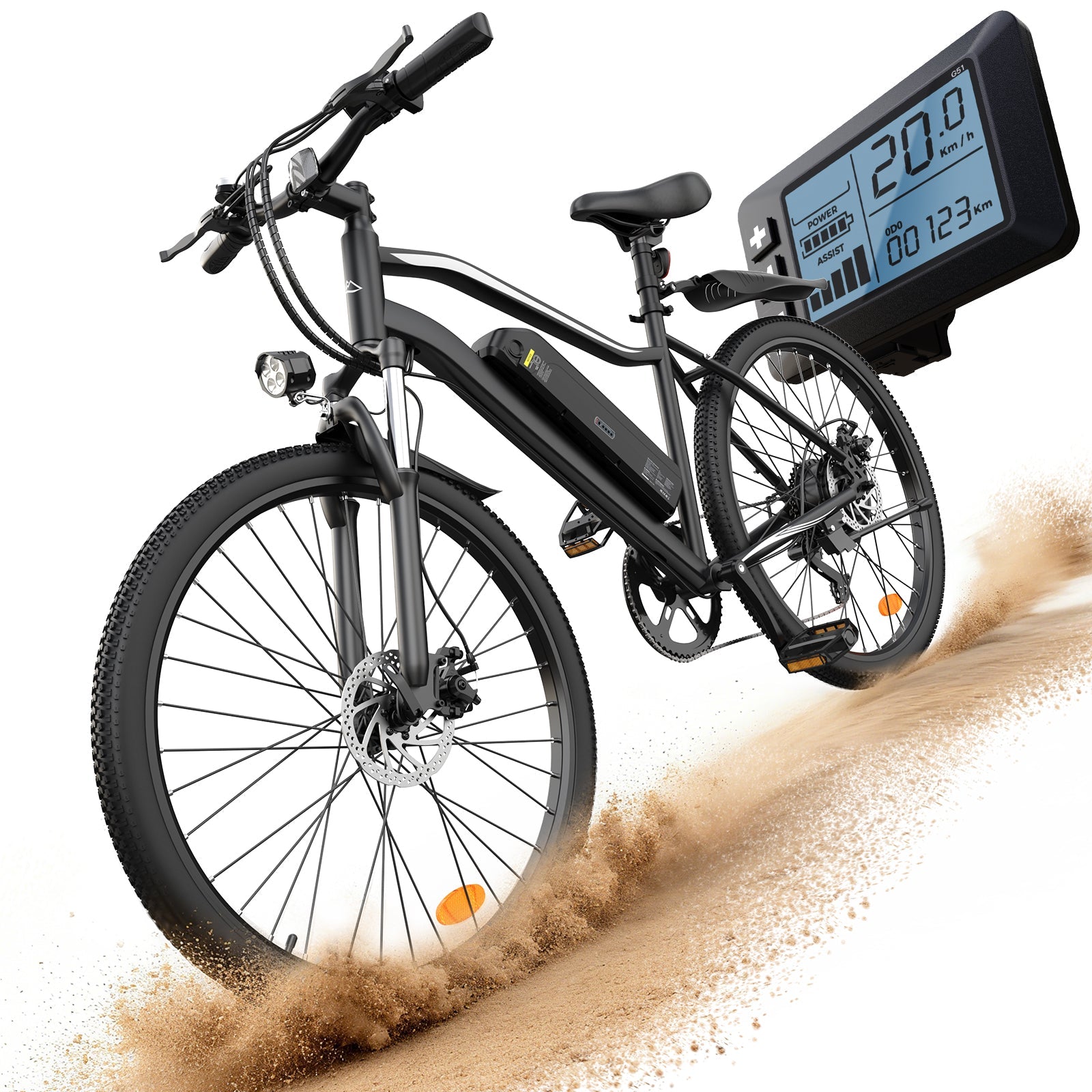 EB3 Vélo électrique tout-terrain pour la navette ou le hors-piste