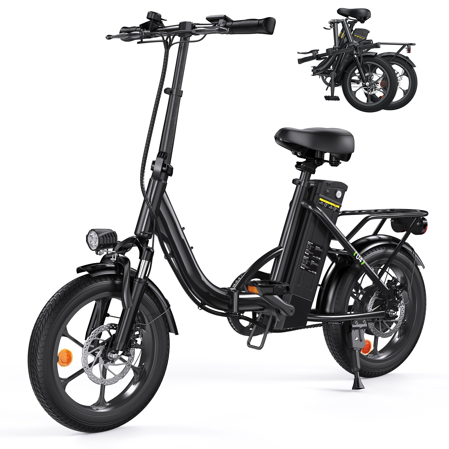 U4 Vélo Électrique Pliant - Batterie Amovible