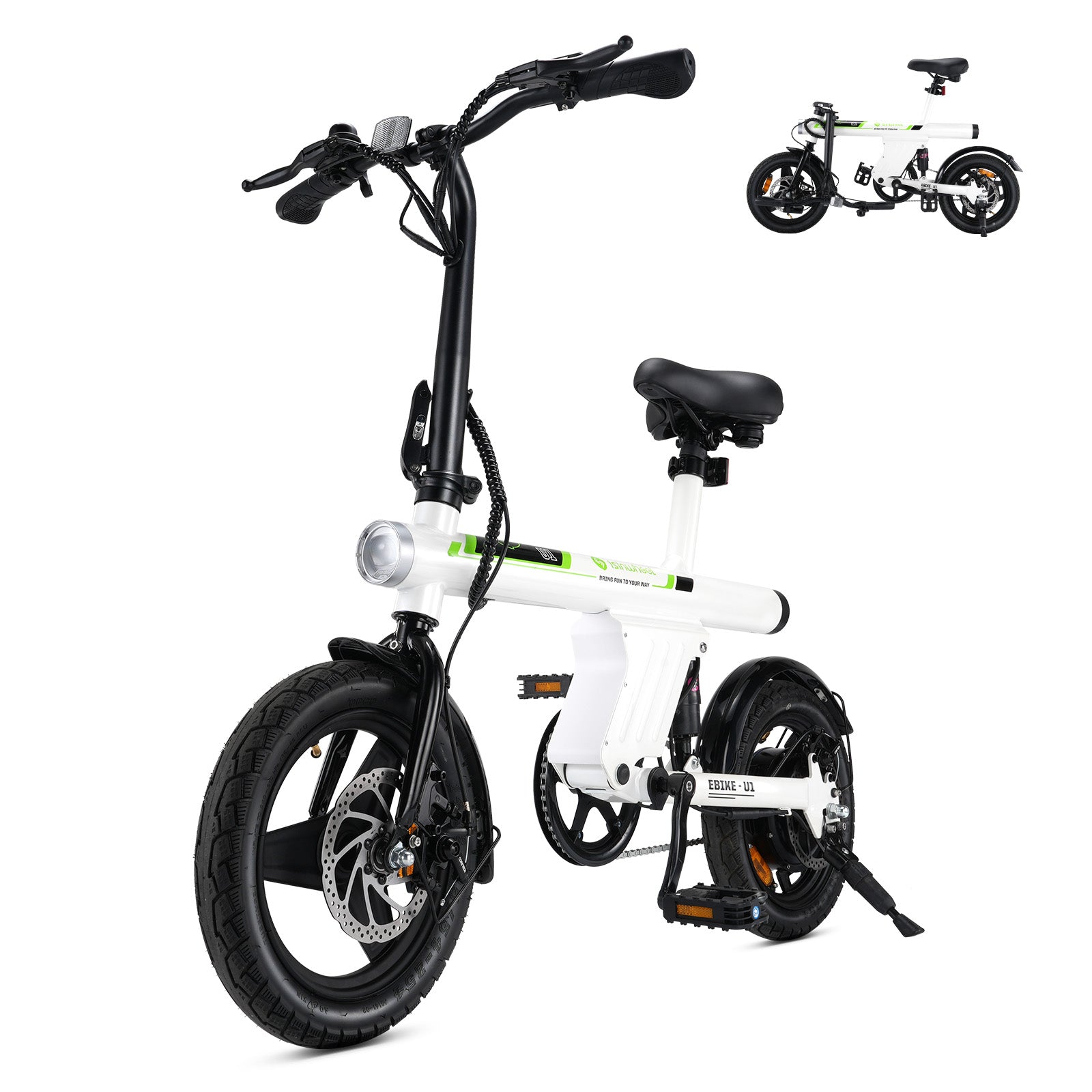 U1 Vélo électrique portable pour les déplacements urbains