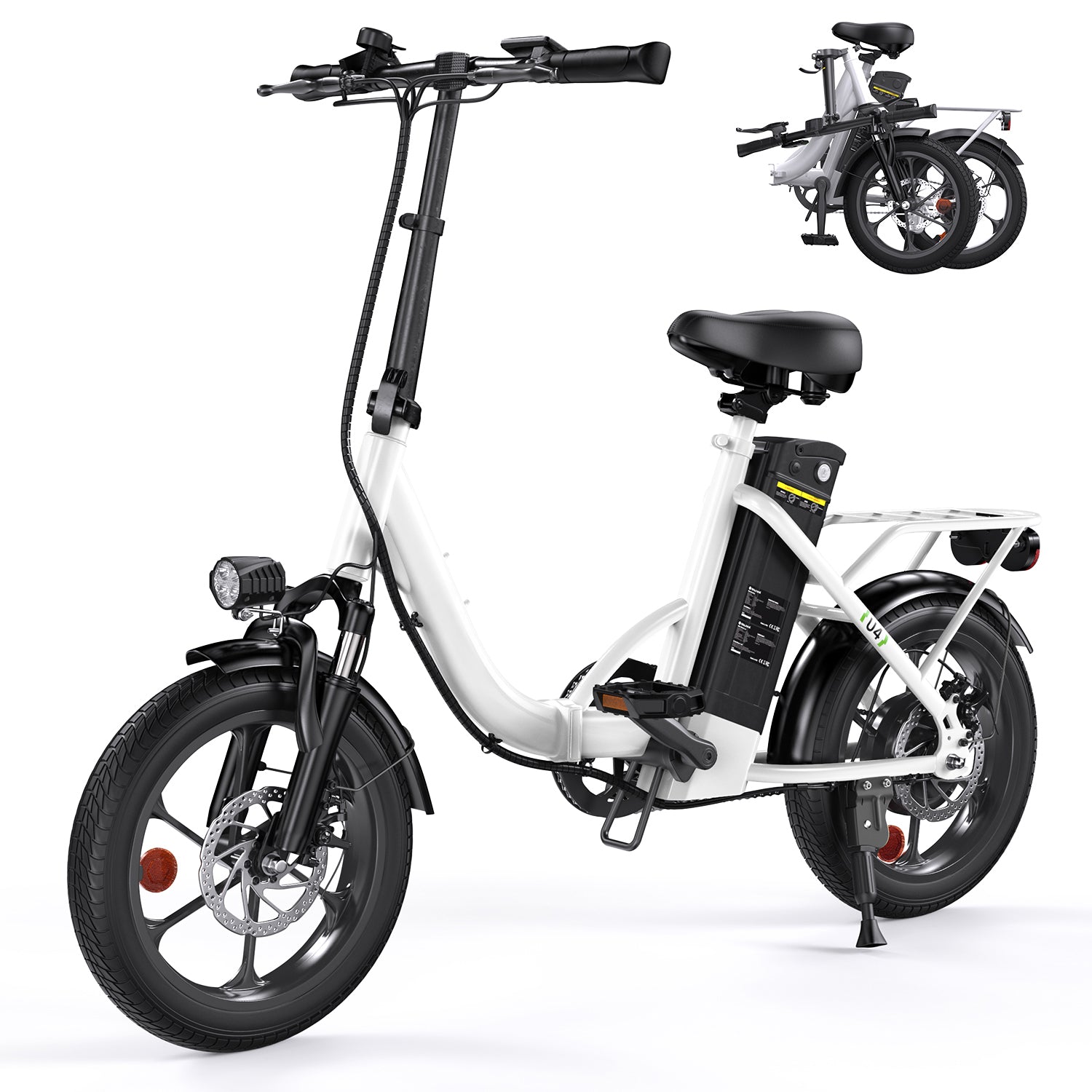 U4 Vélo Électrique Pliant - Batterie Amovible