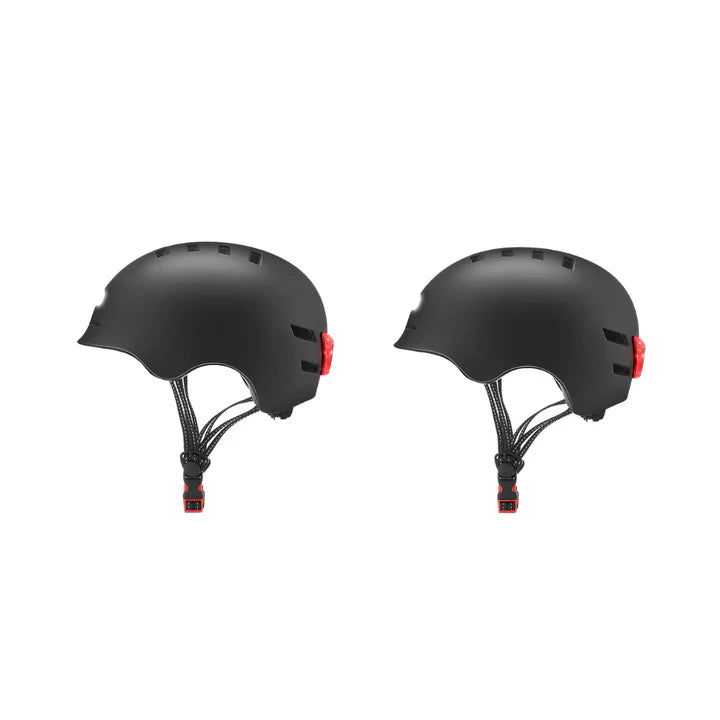 Casque de trottinette avec lumière LED