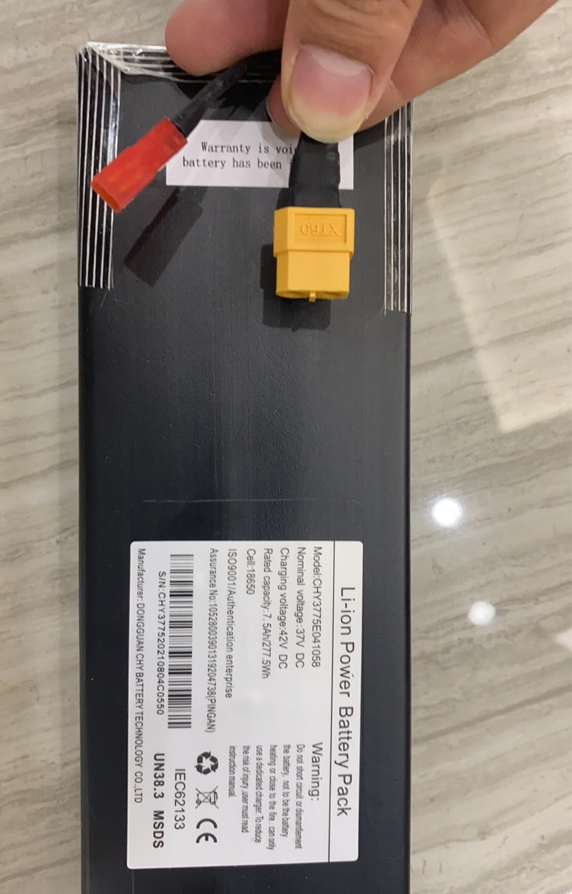 7.5Ah remplacement de batterie pour trottinette électriquer S9/S9pro/S9max