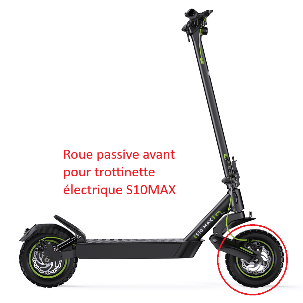 Roue passive avant pour trottinette électrique S10MAX