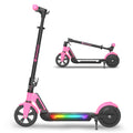 Garde-boue arrière + feu arrière pour trottinette enfant S7 rose
