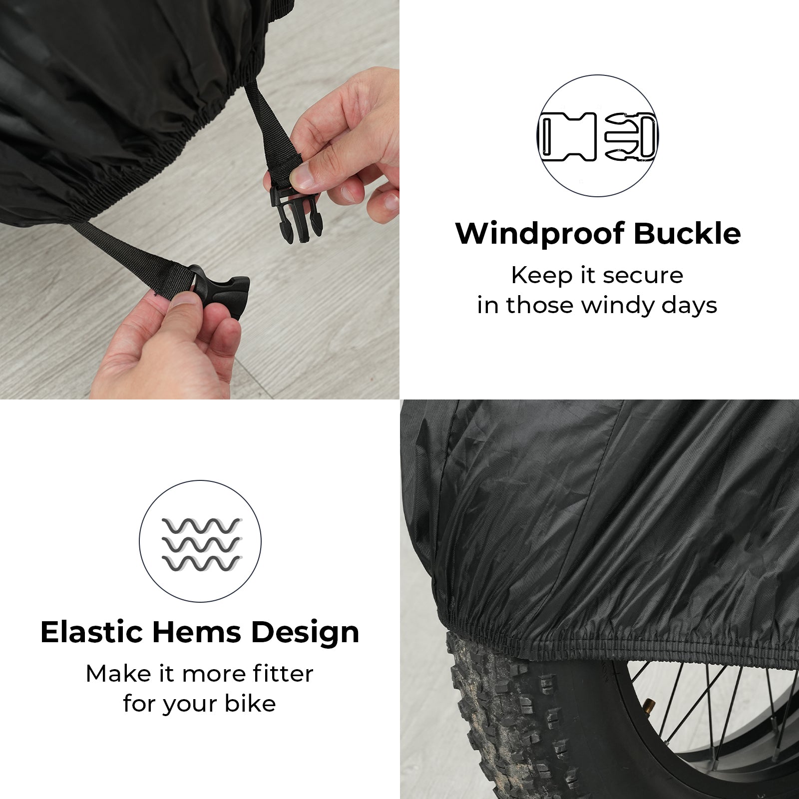 Housse de protection pour vélo électrique U1/U3/U4