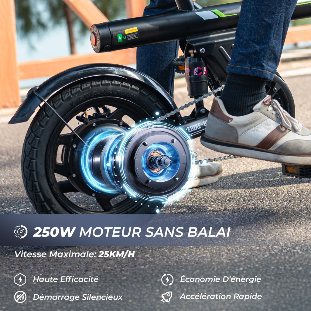 U1 Vélo électrique portable pour les déplacements urbains