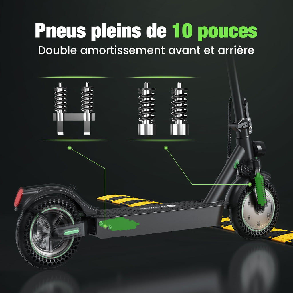 isinwheel® S9MAX Trottinette électrique 500W