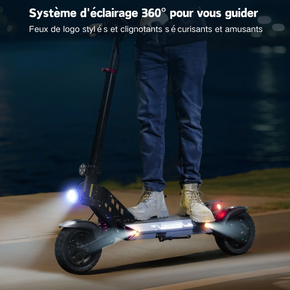 Landturbo Pro Trottinette électrique tout-terrain 1250W