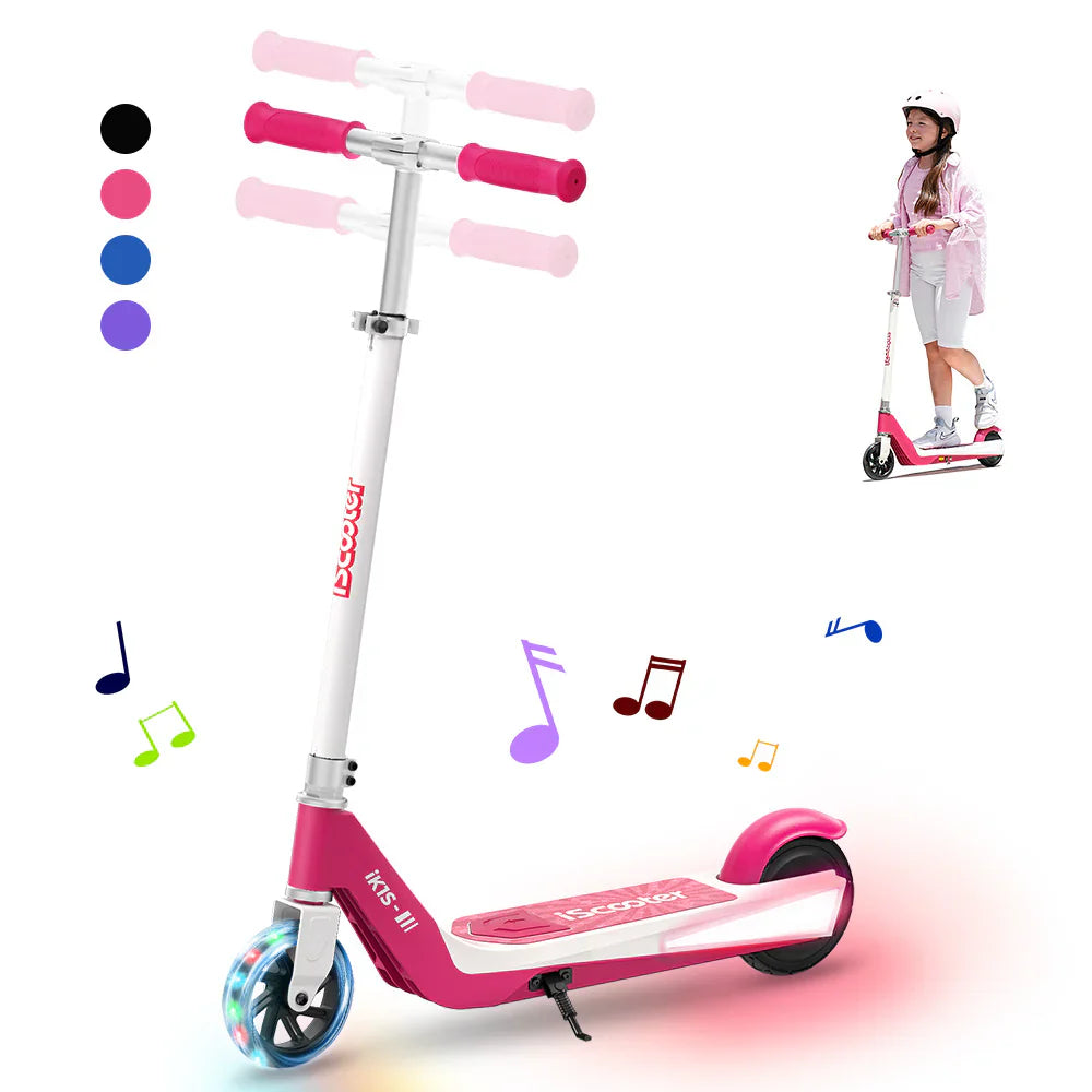isinwheel S7/S4/iK1S Trottinette électrique réglable pour enfants