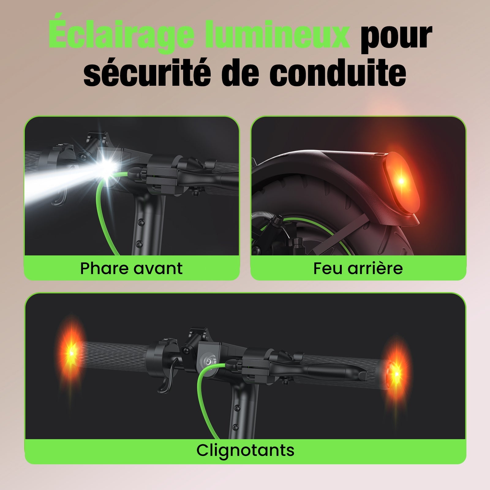 isinwheel® S9/S9Pro Trottinette électrique 350W