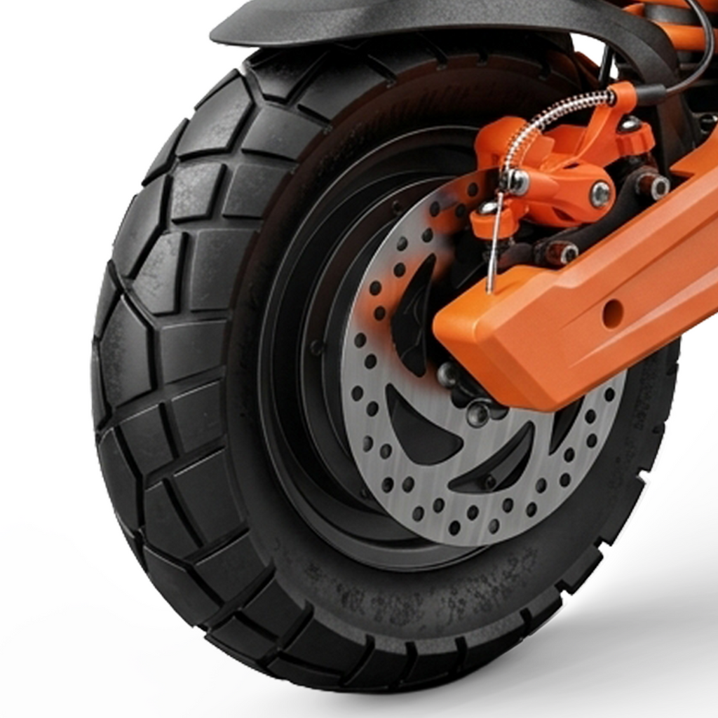 isinwheel GT1 DUAL Trottinette électrique tout-terrain à double moteur 1600W