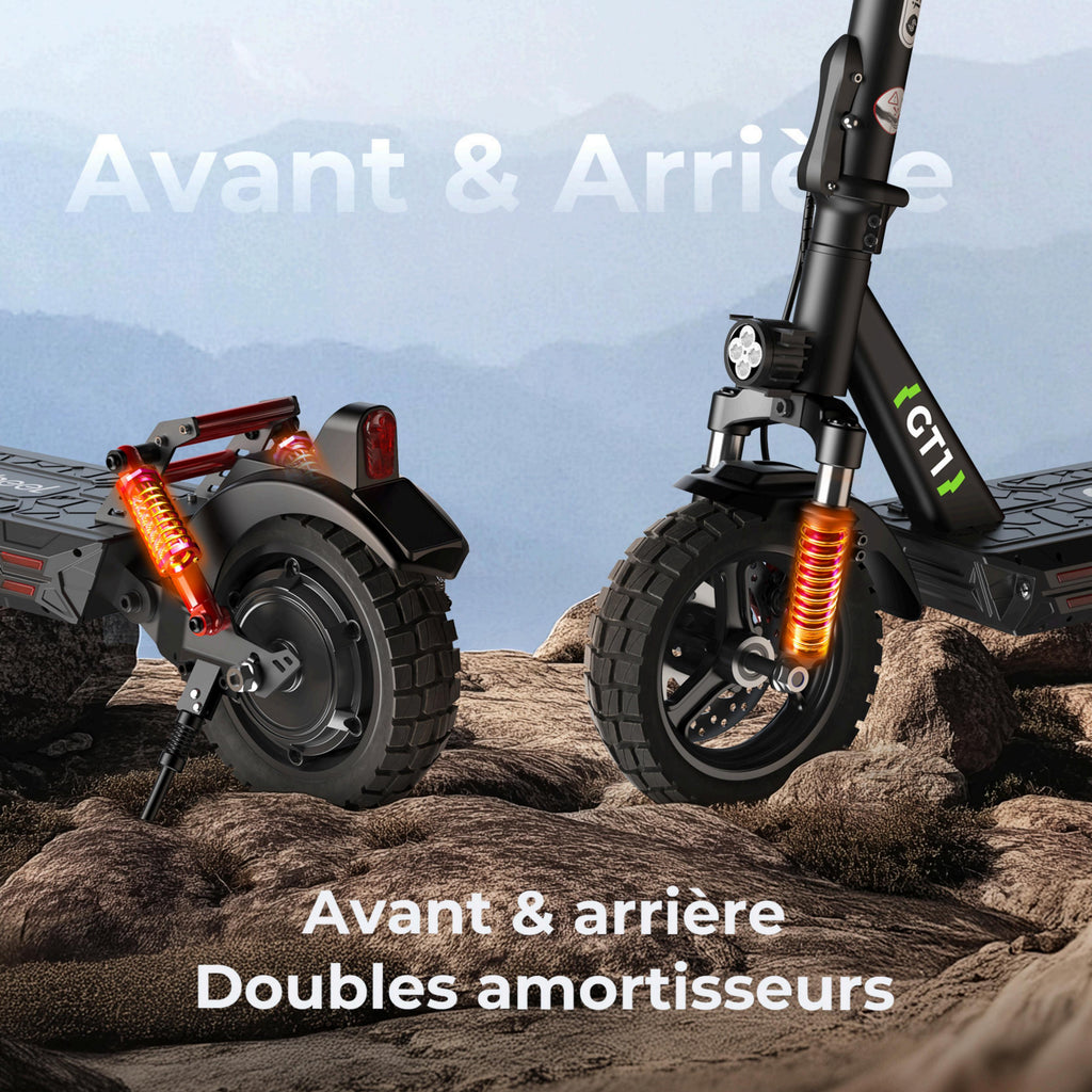isinwheel GT1 Trottinette électrique tout terrain 800W