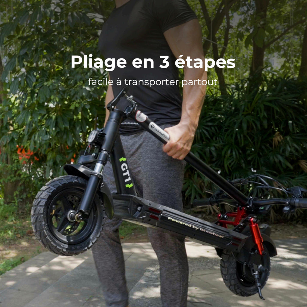 isinwheel GT1 Trottinette électrique tout terrain 800W