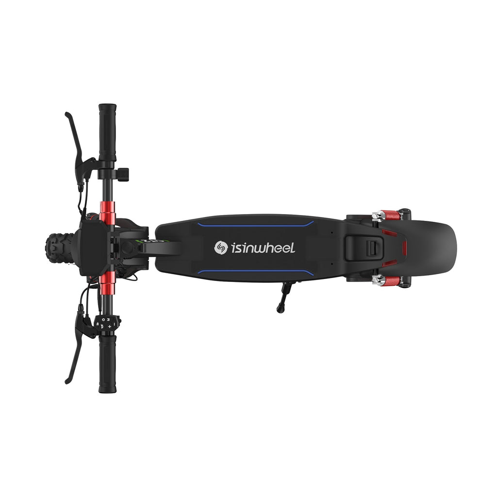 isinwheel® GT2/GT1 Trottinette électrique tout terrain 1200W pour adultes et adolescents