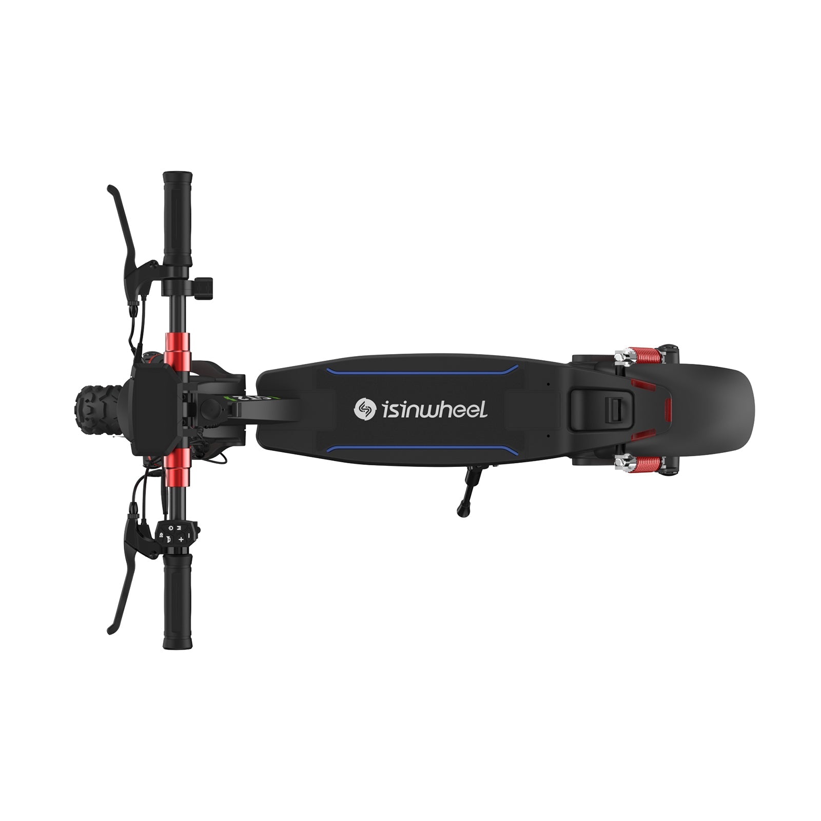 isinwheel® GT2/GT1 Trottinette électrique tout terrain 1200W pour adultes et adolescents