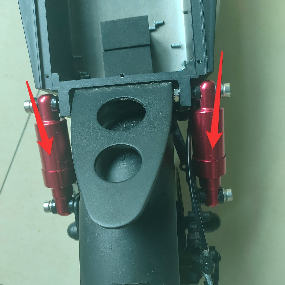 Amortisseur arrière (1 pièce) pour trottinette électrique IX4
