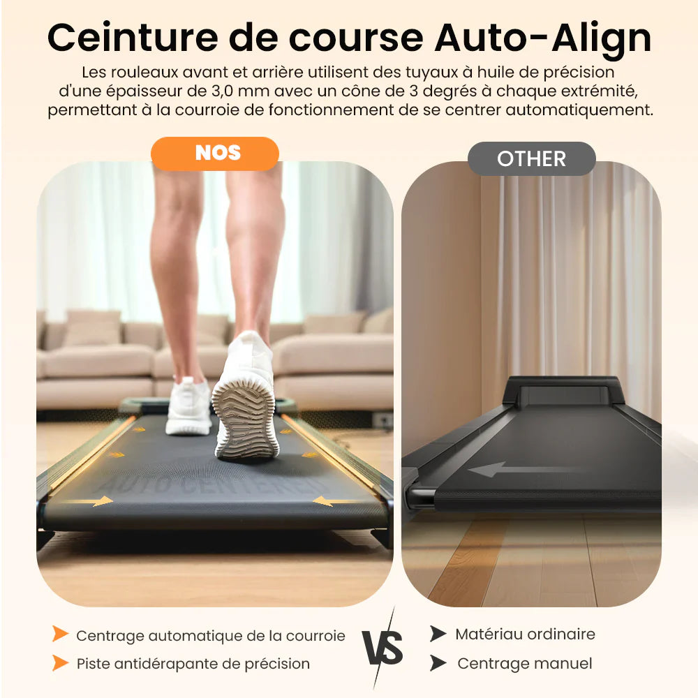 JT31 Tapis de course compact inclinable