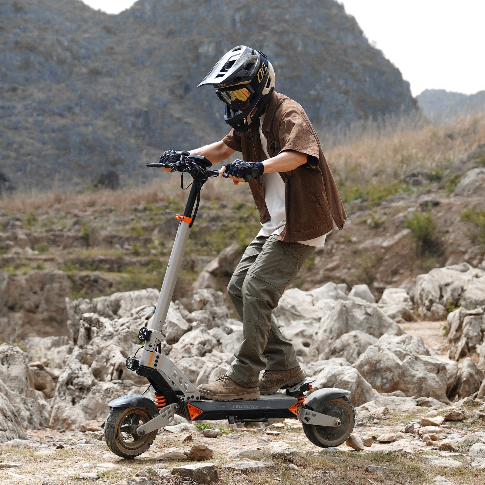 Landturbo Pro Trottinette électrique tout-terrain 1250W