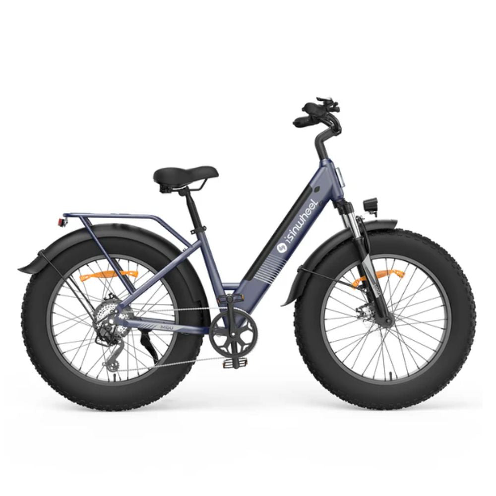 Fat Bike M60 Puissant : Pneus Tout-Terrain, 105km d'Autonomie & Batterie Amovible