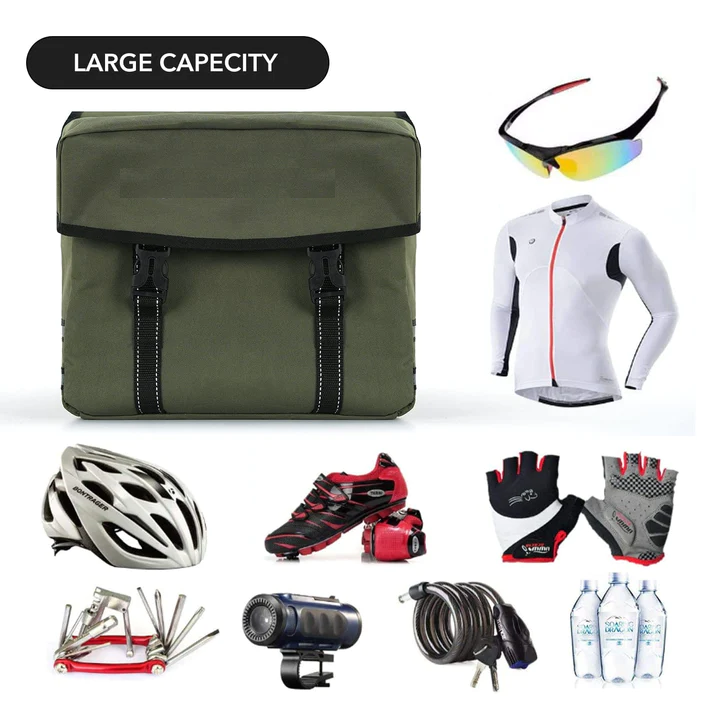 Sacoche pour porte-bagages arrière de vélo électrique U2/M10