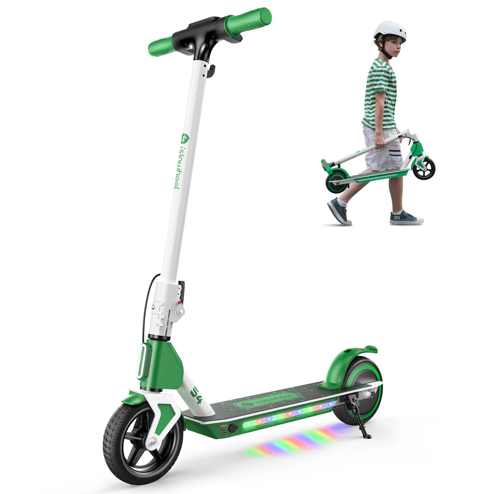 isinwheel S4 Trottinette électrique pour enfants