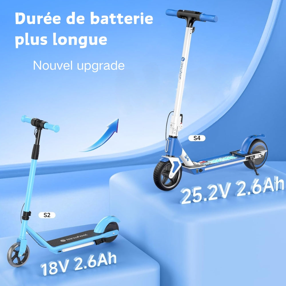 isinwheel S4 Trottinette électrique pour enfants