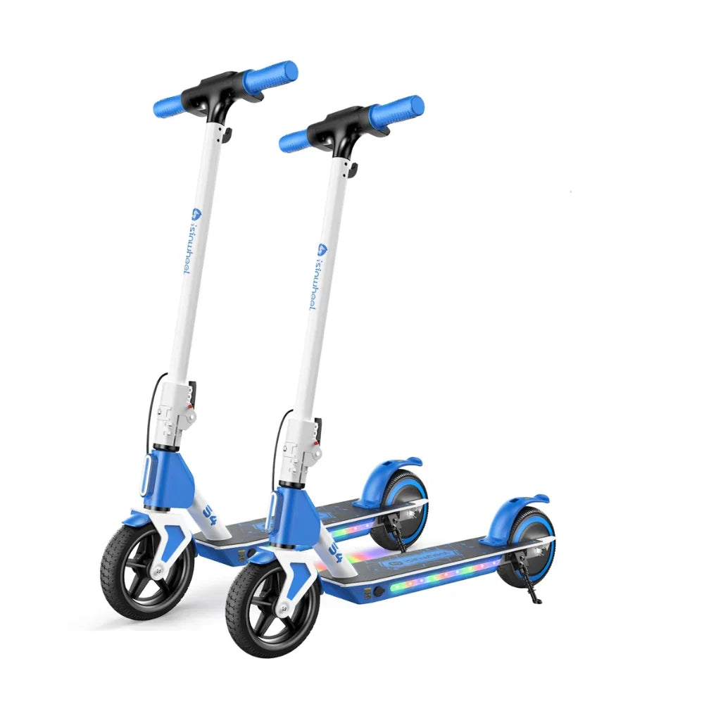 isinwheel® S7 Trotinette Électrique pour Enfants Réglable