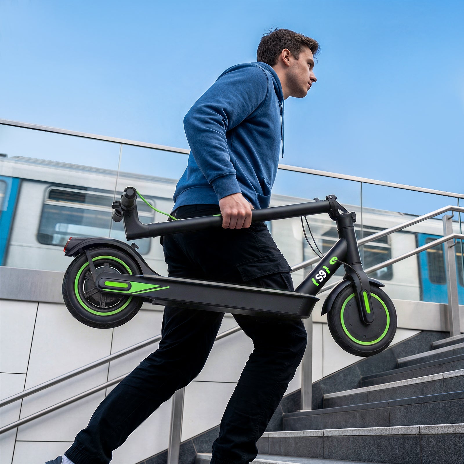 isinwheel® S9 Trottinette électrique 350W