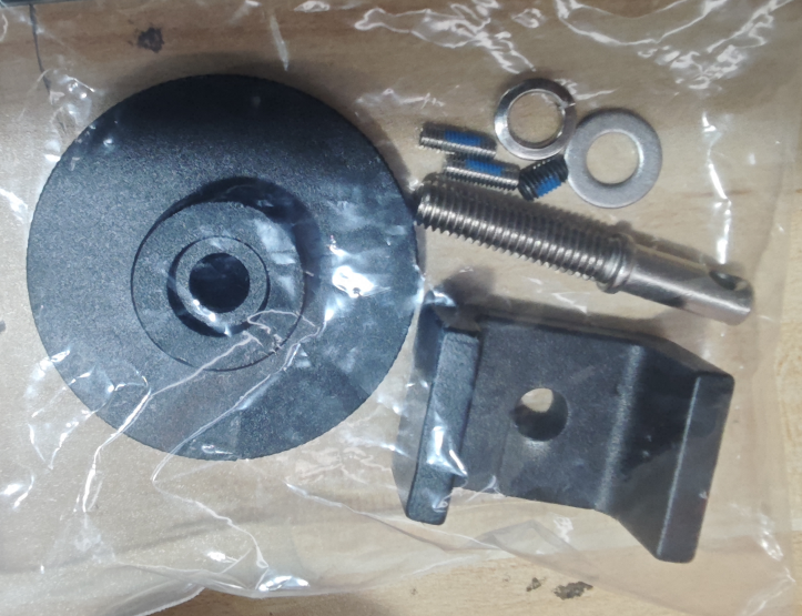 Bouton pliable + boucle en U + vis de fixation, pièces de rechange GT4