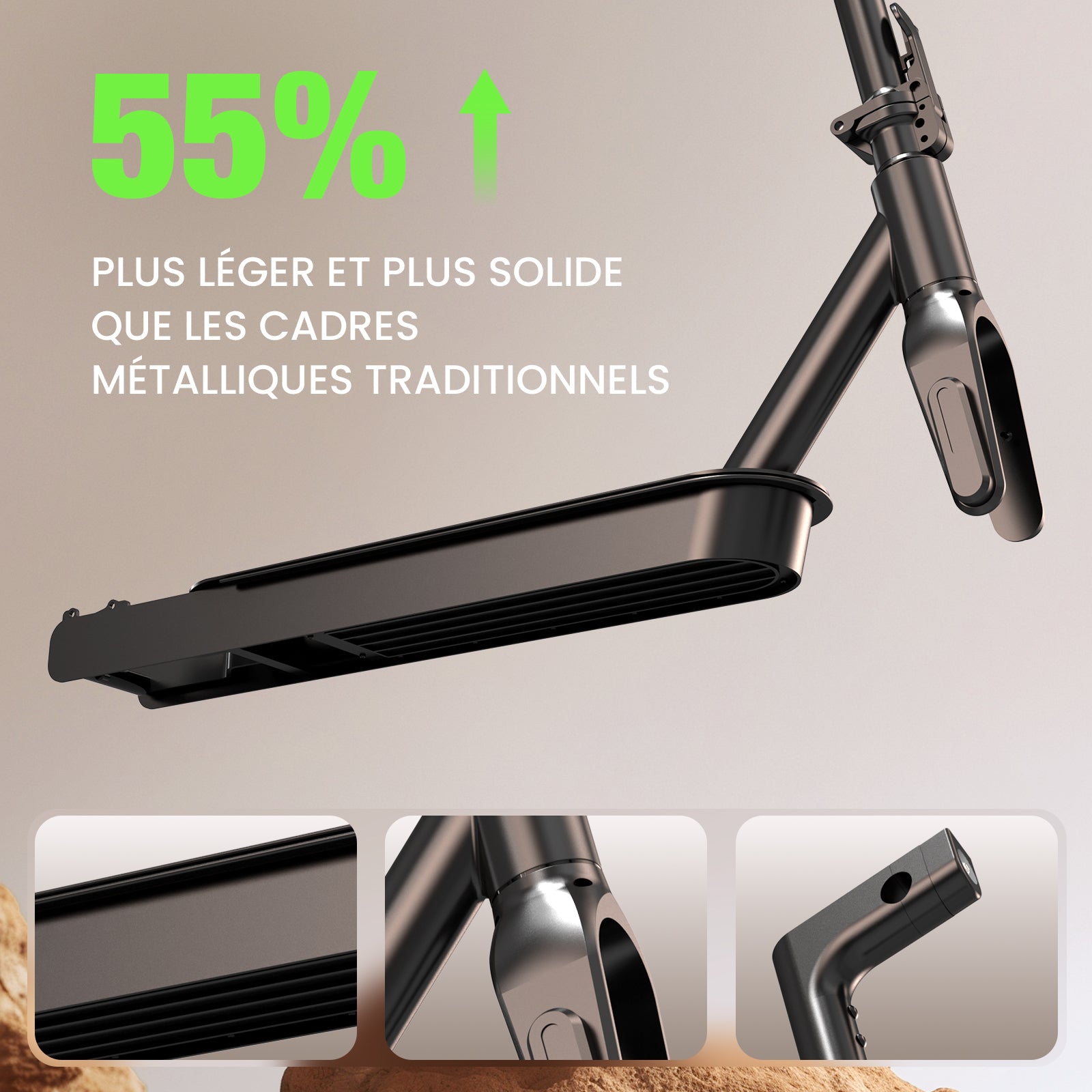 isinwheel® S9/S9Pro Trottinette électrique 350W