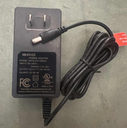 Chargeur pour trottinette enfant 29,4 V 1 A, compatible avec S7