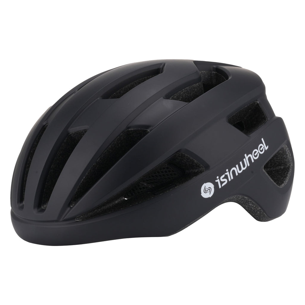 isinwheel Casque de vélo électrique avec feu arrière LED