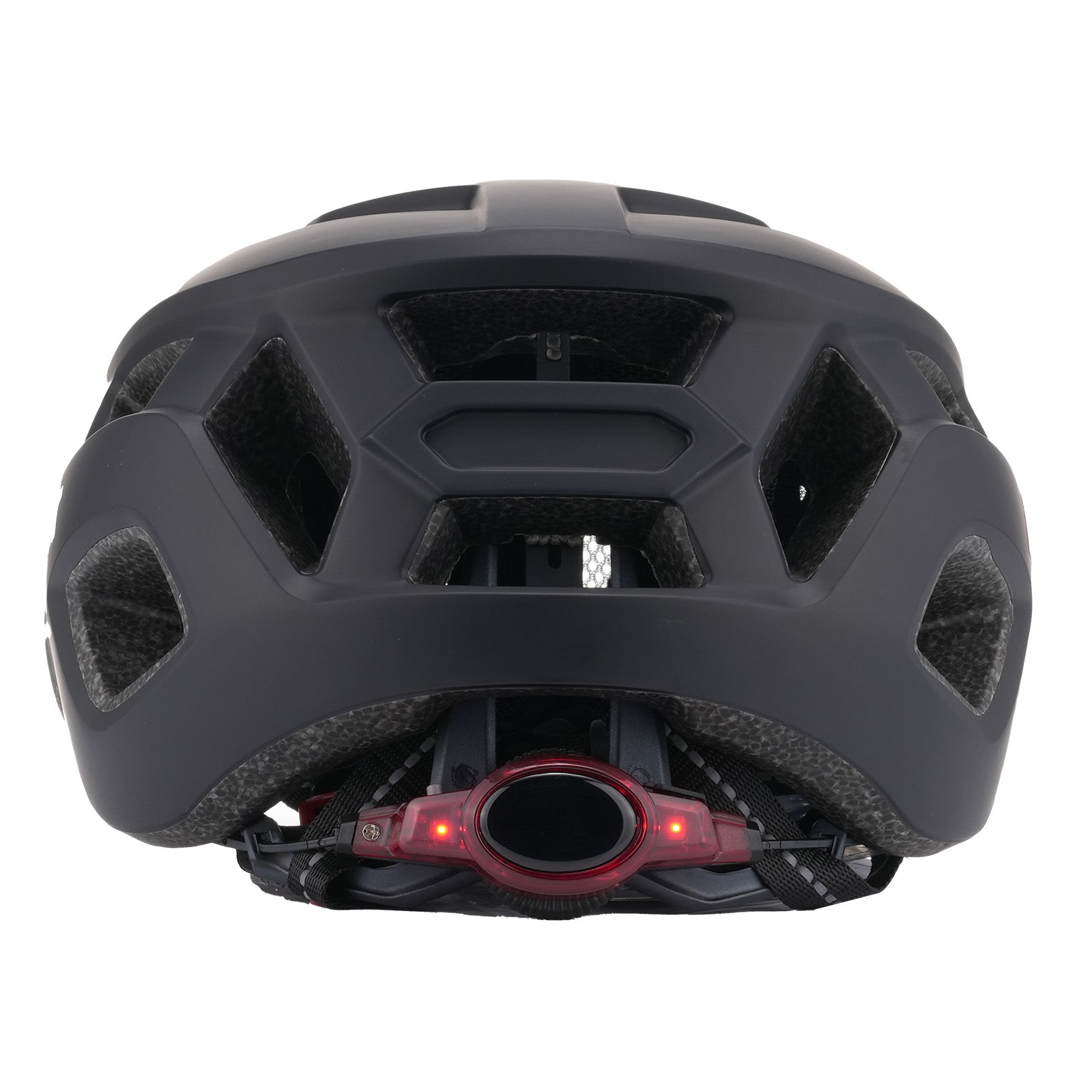 isinwheel Casque de vélo électrique avec feu arrière LED