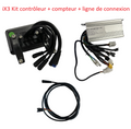 Kit de connexion de compteur de contrôleur pour trottinette électrique iX3